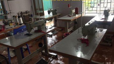 Thế Giới Máy May Công Nghiệp lắp Máy May Công Nghiệp cho xưởng may Anh Tùng ở Quận 9 - Tp.HCM