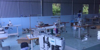 Ráp máy may công nghiệp cho Xưởng may của anh Vinh - Mỏ Cày nam - Bến Tre